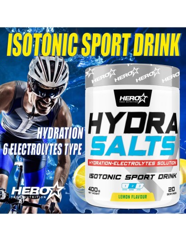 HYDRA SALTS Bebida isotónica deportiva de Hero Tech Nutrition