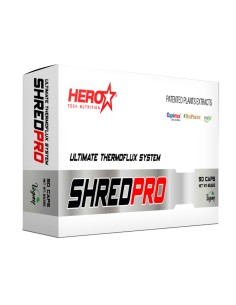 SHREDPRO CONTROL DE PESO quemador de grasa Hero Tech Nutrition herotechnutrition