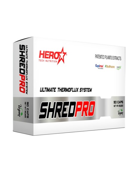 SHREDPRO CONTROL DE PESO quemador de grasa Hero Tech Nutrition herotechnutrition