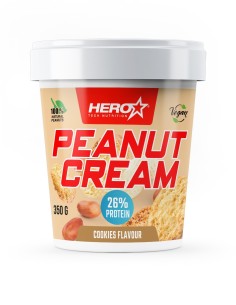 CREMA DE CACAHUETE - PEANUT CREAM COOKIES VEGAN PROTEIN - HERO TECH NUTRITION