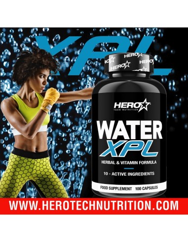 WATER XPL DRENAJE LIQUIDO CORPORAL HERO TECH NUTRITION HEROTECHNUTRITION