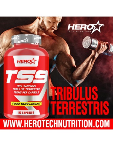 TS9 TRIBULUS TERRESTRIS HERO TECH NUTRITION herotechnutrition