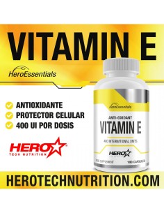 VITAMIN E VITAMINA E Antioxidante HERO TECH NUTRITION herotechnutrition 2