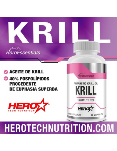 KRILL CRUSTACEO ACEITE DE KRILL HERO TECH NUTRITION herotechnutrition