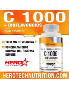 C1000 VITAMINA C HERO TECH NUTRITION herotechnutrition 2