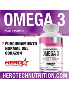 OMEGA 3 ACIDOS GRASOS HERO TECH NUTRITION herotechnutrition 2