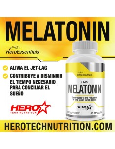 MELATONIN MELATONINA HERO TECH NUTRITION herotechnutrition 2