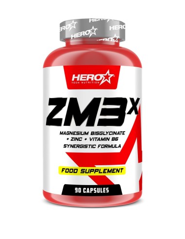 ZM3X ZINC MAGNESIO B6 HERO TECH NUTRITION herotechnutrition
