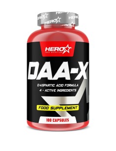 DAA-X ACIDO D-ASPARTICO HERO TECH NUTRITION CANSANCIO FATIGA