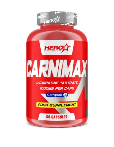CARNIMAX CARNITINA  HERO TECH NUTRITION  CONTROL DE PESO QUEMADOR