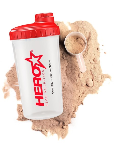 SHAKER COCTELERA mezcla de batidos HERO TECH NUTRITION