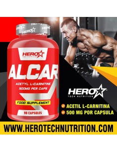ALCAR ACETIL CARNITINA HERO TECH NUTRITION herotechnutrition 2