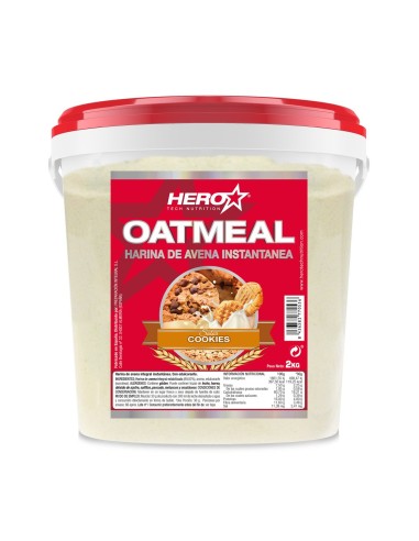 HARINA DE AVENA OATMEAL HERO TECH NUTRITION