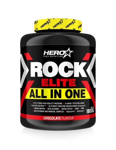 ROCK ELITE AUMENTADOR DE MASA MUSCULAR Hero Tech
