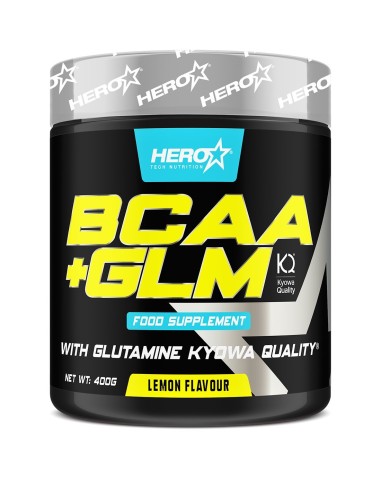 BCAA GLM AMINOACIDOS GLUTAMINA HERO TECH NUTRITION herotechnutrition