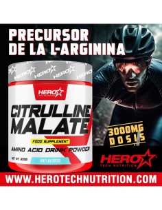 CITRULLINE MALATE - CITRULINA MALATO HERO TECH NUTRITION HEROTECHNUTRITION 2