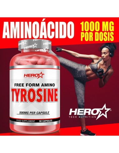 TYROSINE TIROSINA AMINOACIDO HERO TECH NUTRITION herotechnutrition