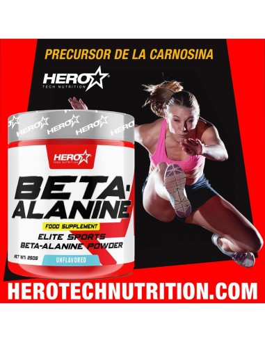 BETA-ALANINE BETA ALANINA HERO TECH NUTRITION herotechnutrition
