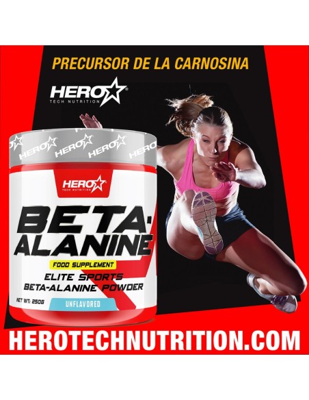 BETA-ALANINE BETA ALANINA HERO TECH NUTRITION herotechnutrition