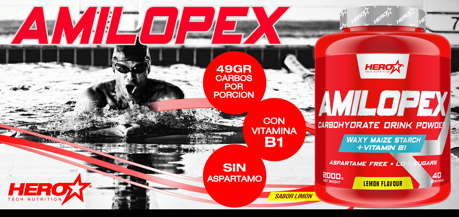 AMILOPEX ALMIDON DE MAIZ - HIDRATOS - HERO TECH NUTRITION herotechnutrition