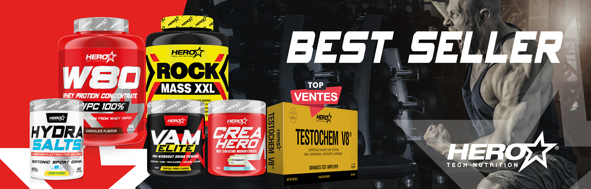 COMPLEMENTOS HERO TECH NUTRITION