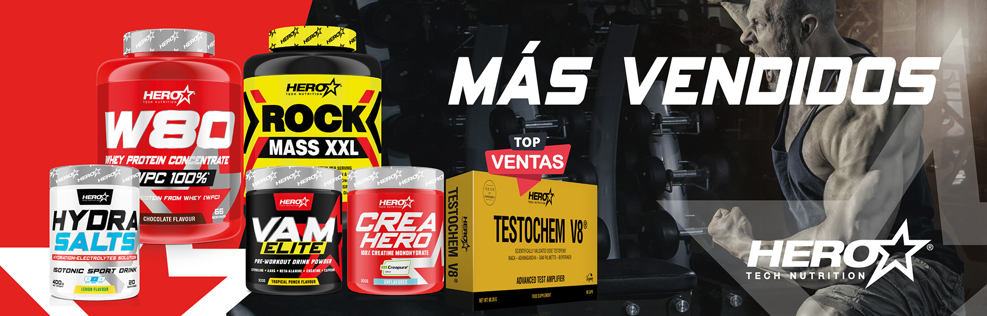 COMPLEMENTOS HERO TECH NUTRITION