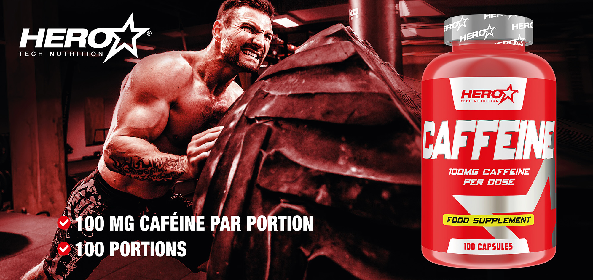 CAFFEINE HERO TECH NUTRITION herotechnutrition