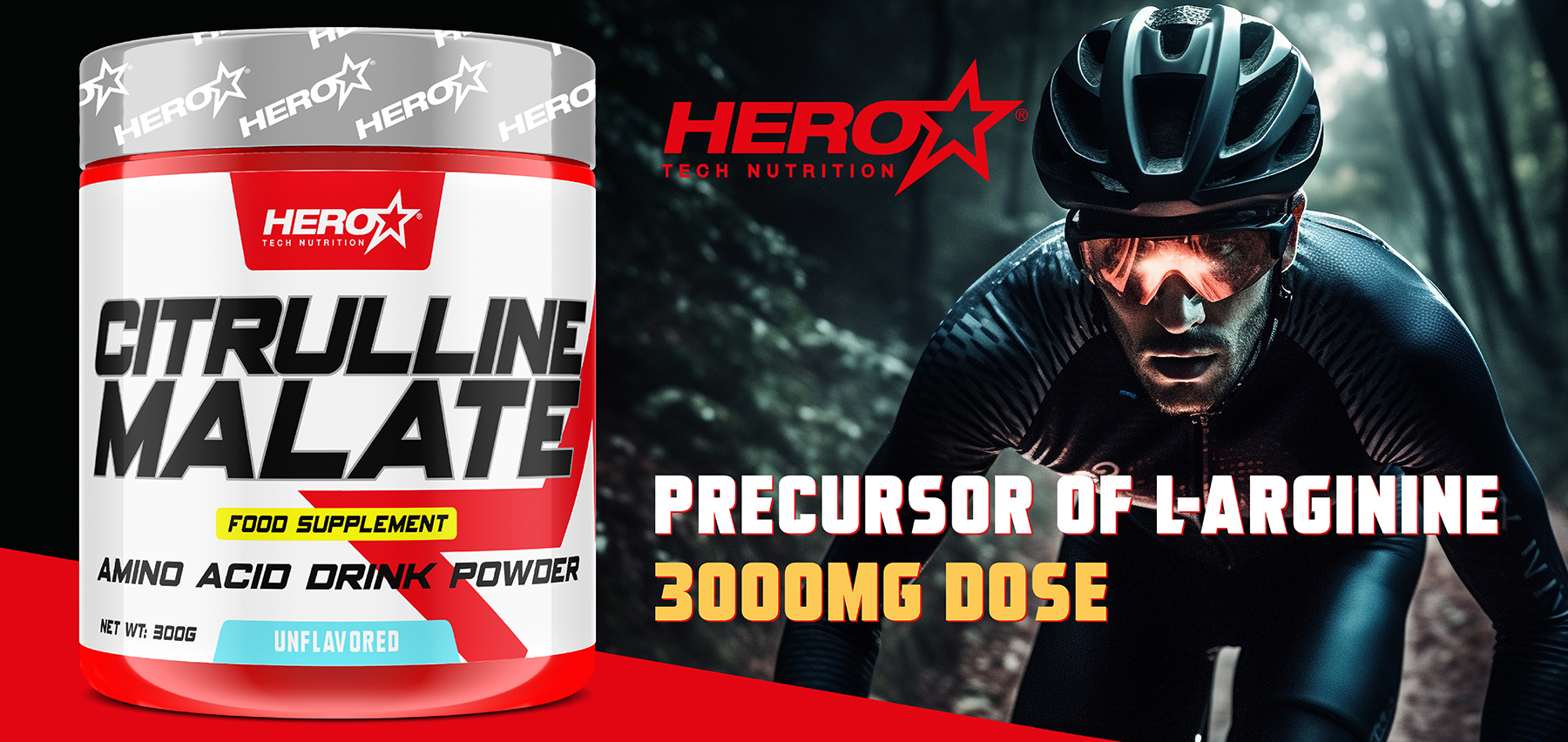 CITRULLINE MALATE HERO TECH NUTRITION HEROTECHNUTRITION