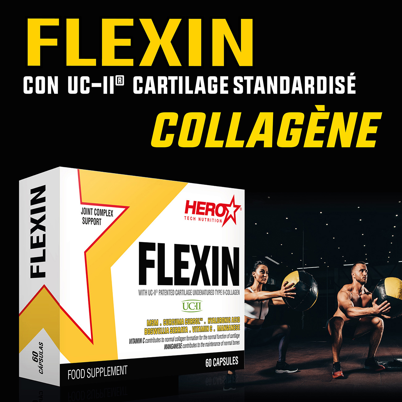 FLEXIN ARTICULACIONES HERO TECH NUTRITION herotechnutrition