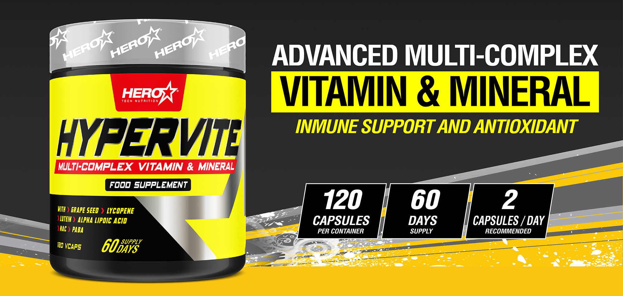 HYPERVITE VITAMINAS Y MINERALES