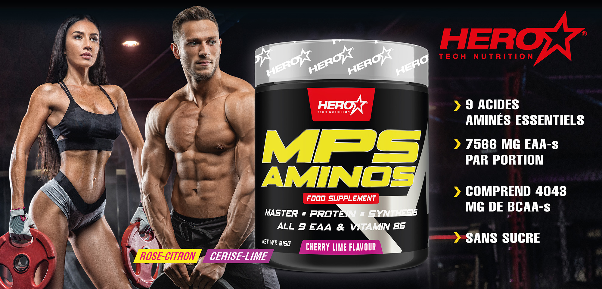 MPS AMINOS Essential amino acids HERO TECH NUTRITION HEROTECHNUTRITION
