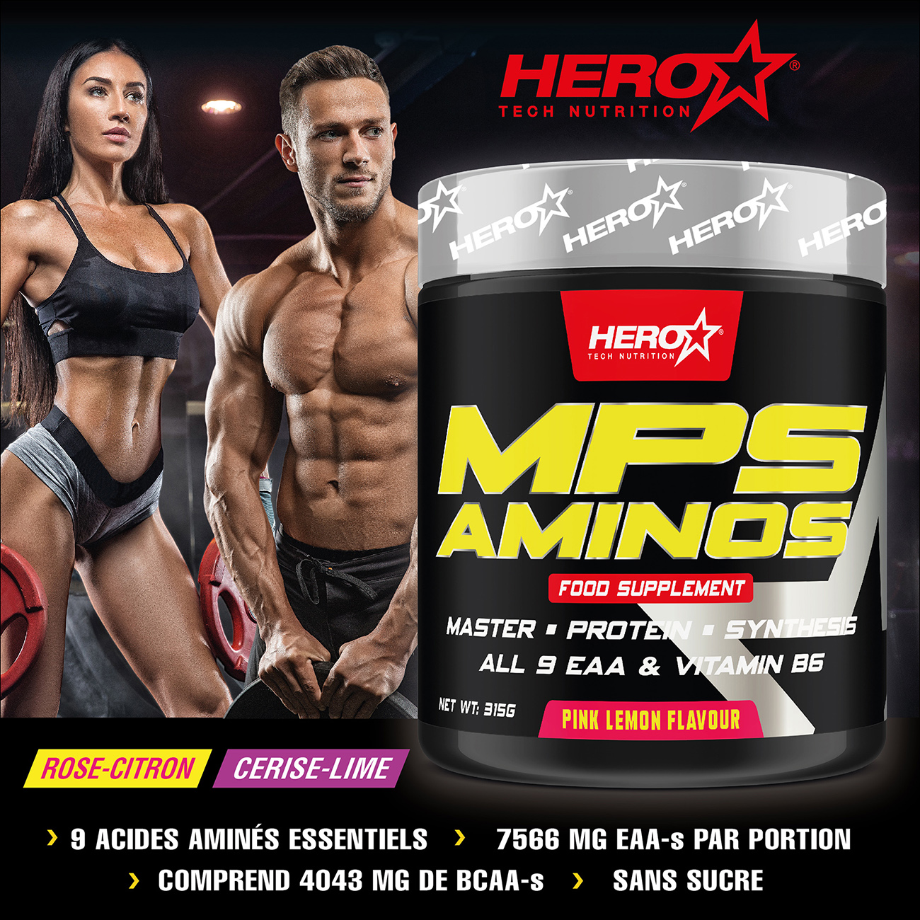 MPS AMINOS HERO TECH NUTRITION herotechnutrition