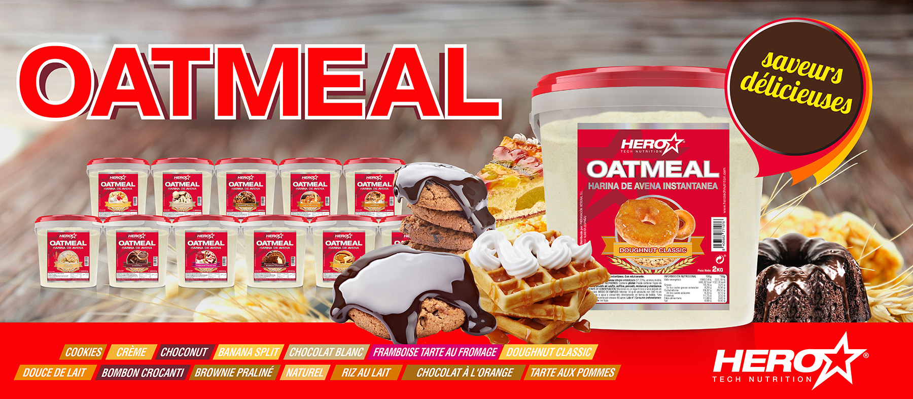 OATMEAL HERO TECH NUTRITION