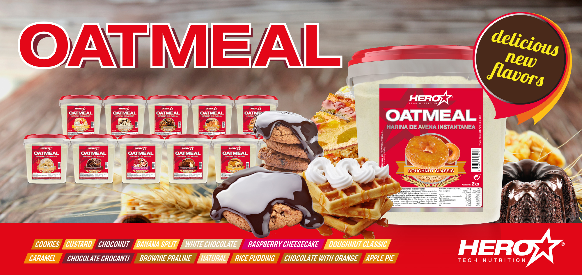 OATMEAL HERO TECH NUTRITION