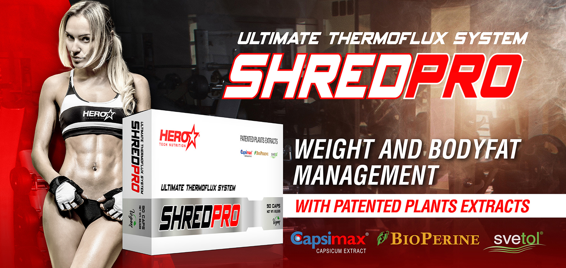 SHREDPRO HERO TECH NUTRITION