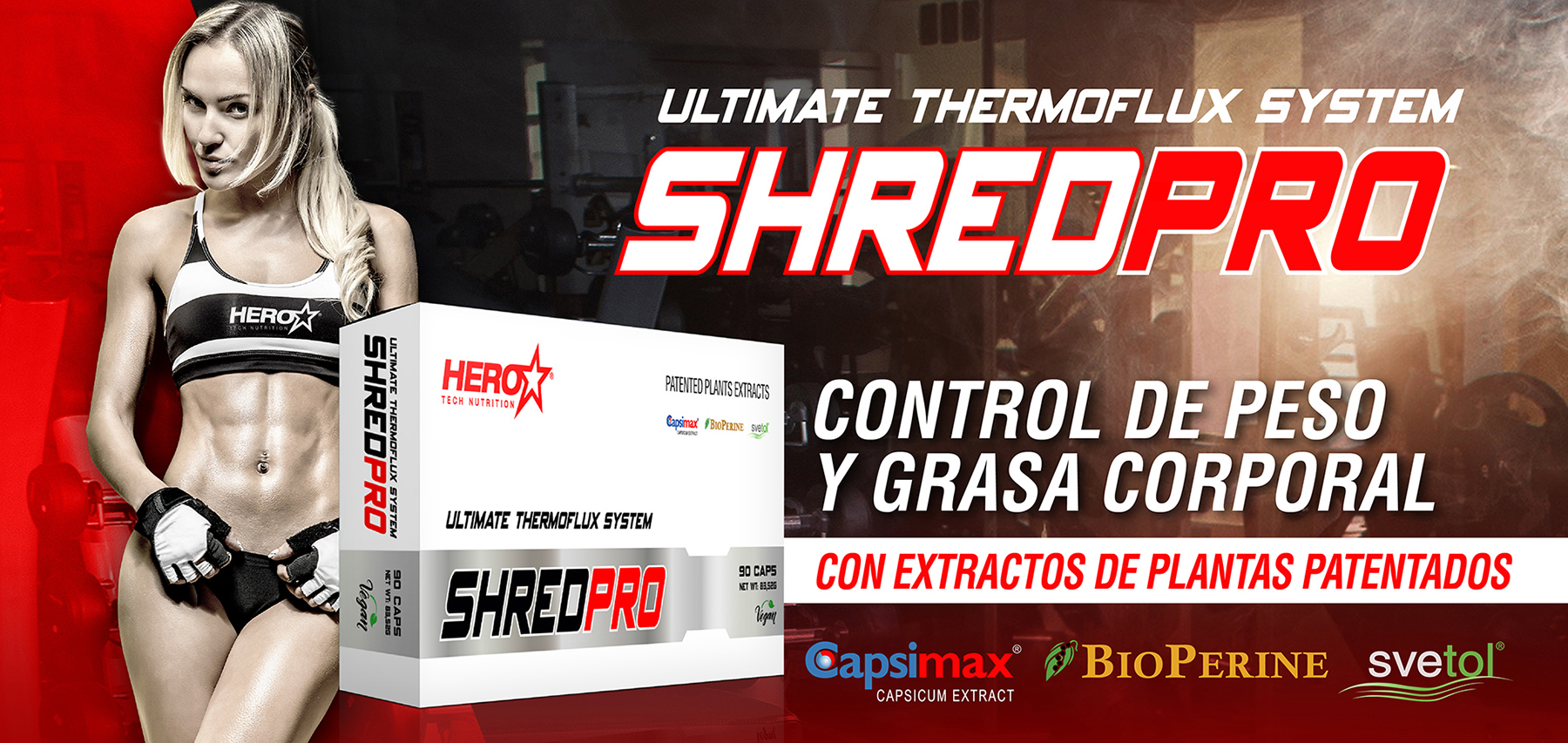 SHREDPRO QUEMA GRASA PERDIDA DE PESO