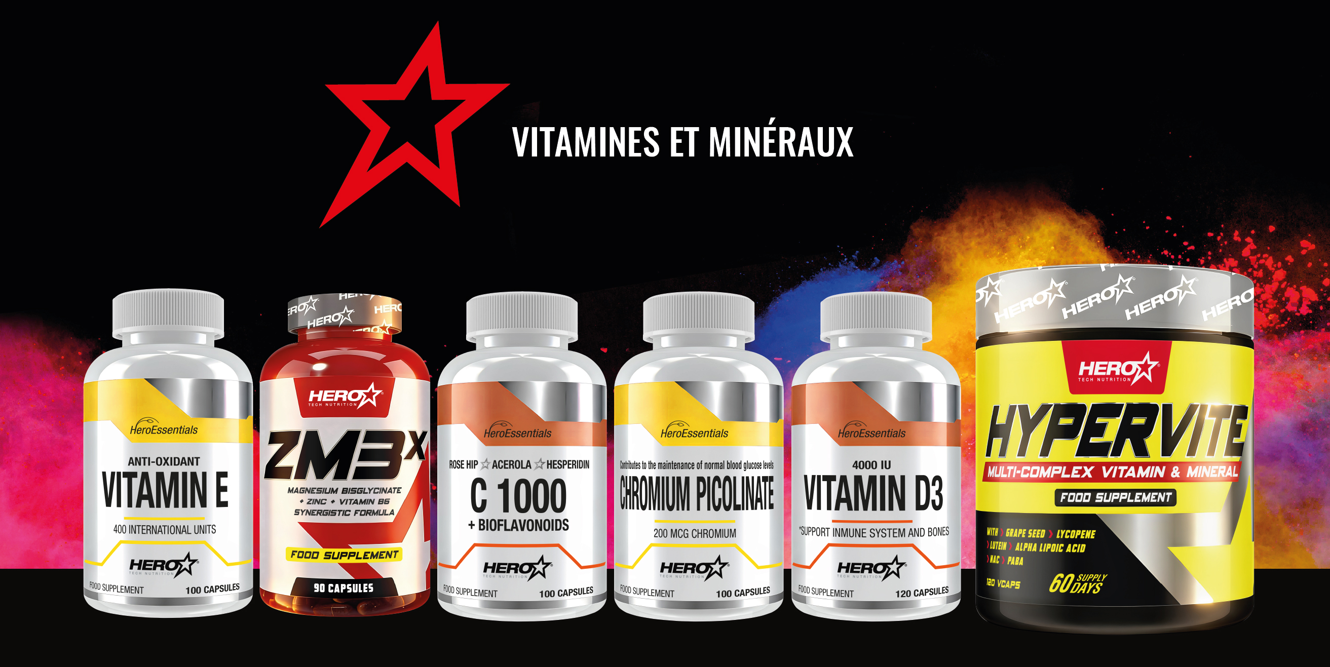 VITAMINES HERO TECH