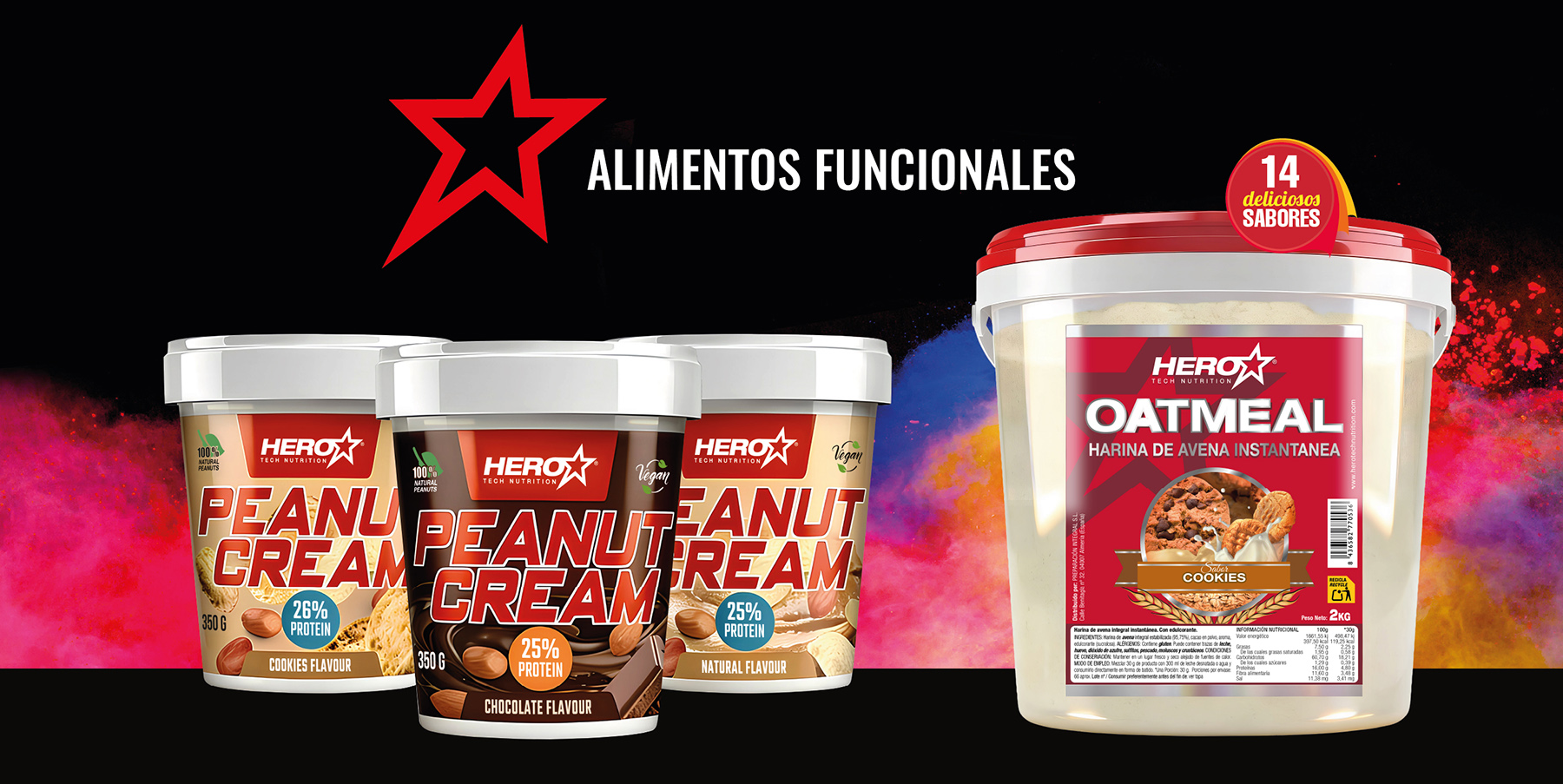 ALIMENTOS PROTEINAS HERO TECH